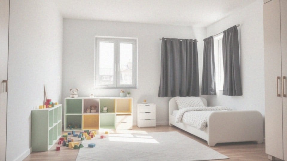 Jakie są najpopularniejsze cechy pokoju dziecięcego w kontekście podziału?