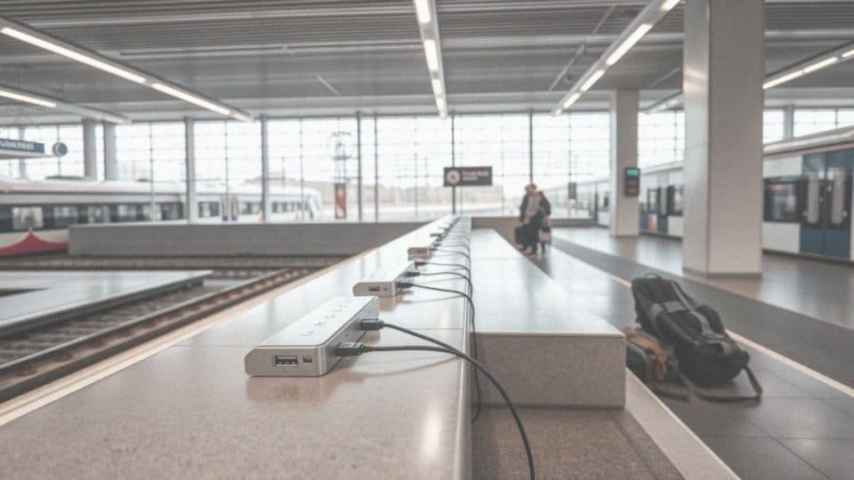 Gdzie można znaleźć publiczne ładowarki do telefonu?