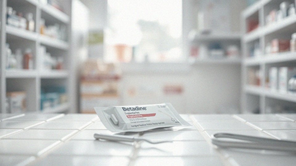 Jak działa jodowany powidon w globulkach Betadine?