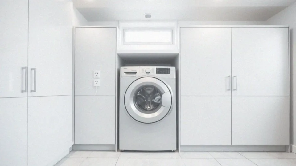 Jakie są rekomendacje dotyczące wysokości gniazdka do pralki w kuchni?