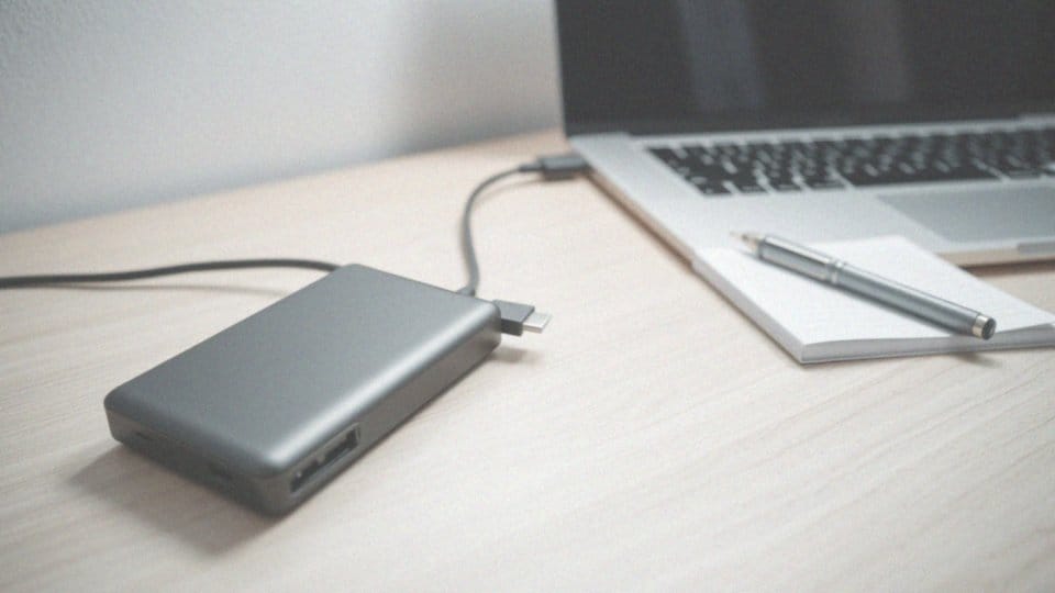 Jakie kable są potrzebne do ładowania laptopa przez powerbank?