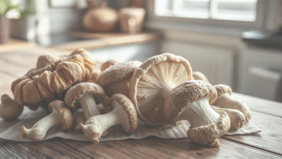 Jakie właściwości zdrowotne mają boczniaki, shiitake i maitake?