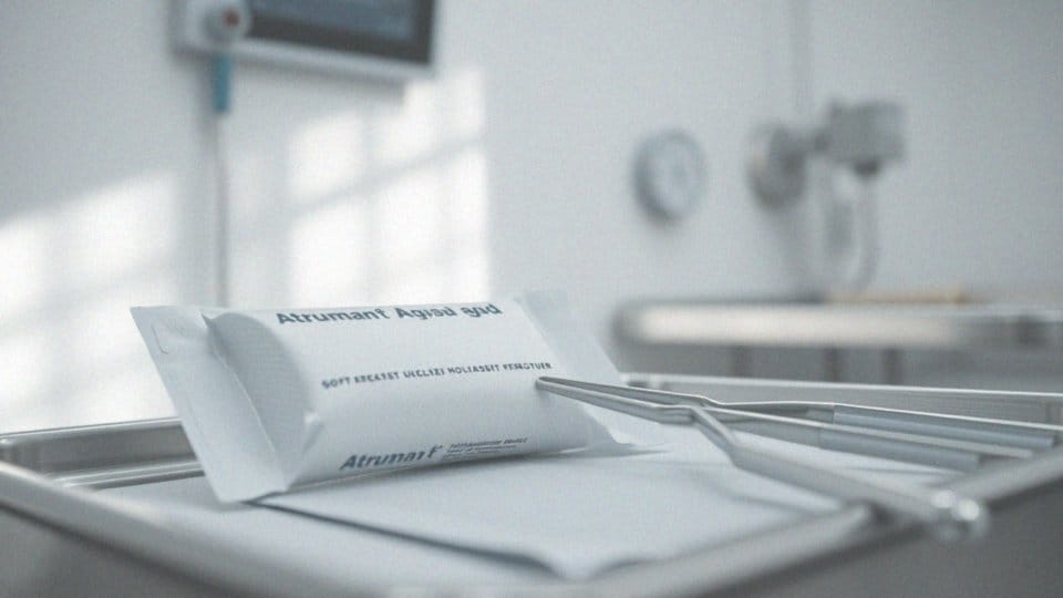 Jak Atrauman Ag umożliwia atraumatyczne leczenie rany?