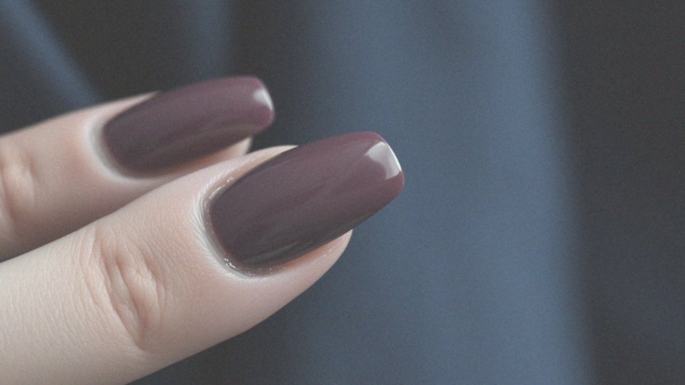 Jakie paznokcie chabrowe pasują do eleganckiej stylizacji na wieczór?