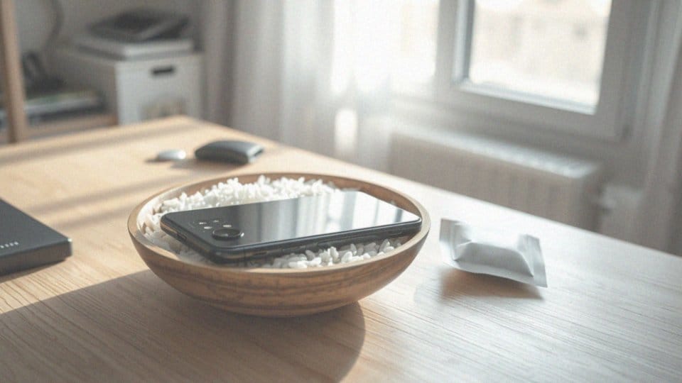 Jak długo należy czekać, aby telefon wyschnął po zalaniu?