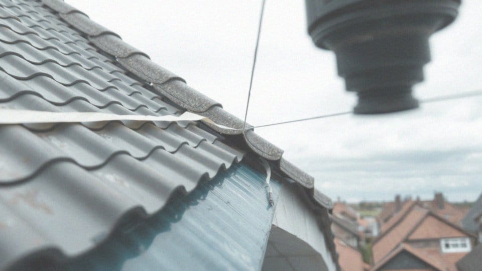Jakie są etapy montażu gąsiorów na dachu?