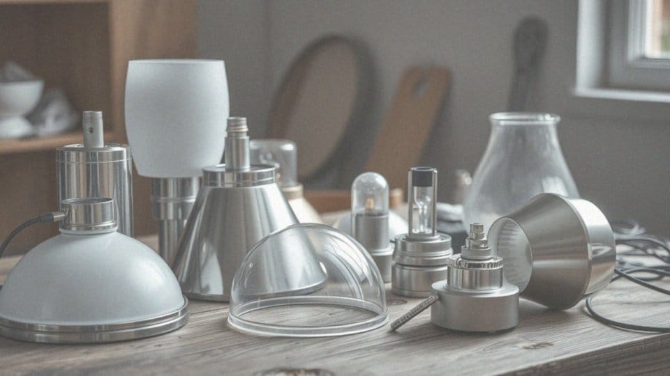 Jakie materiały dominują w lampach wiszących IP44?