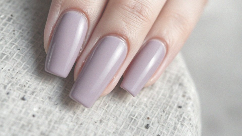 Paznokcie chabrowe ze srebrnym – eleganckie propozycje stylizacji